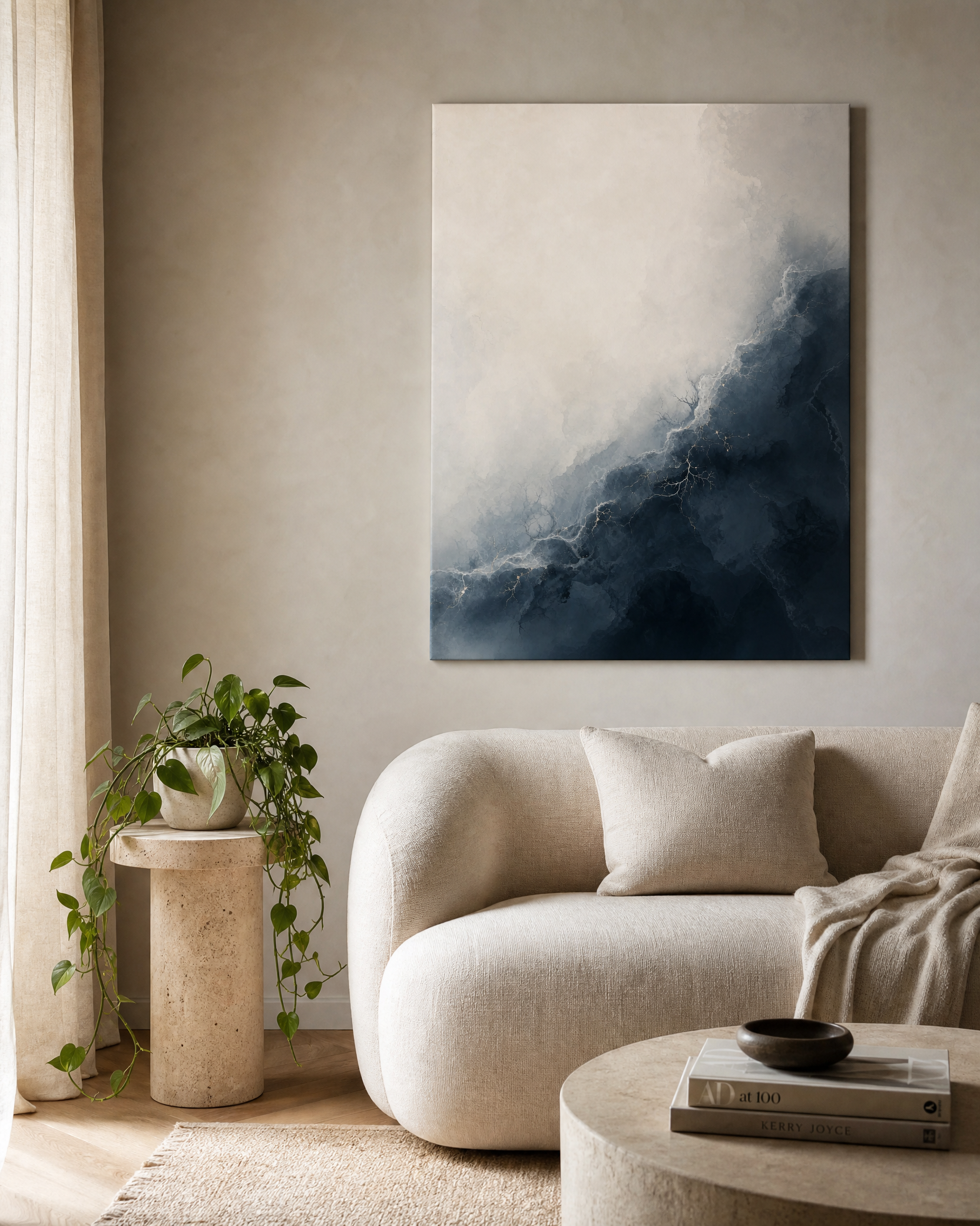Slate Horizon Ascendant Reach — Navy Storm Canvas