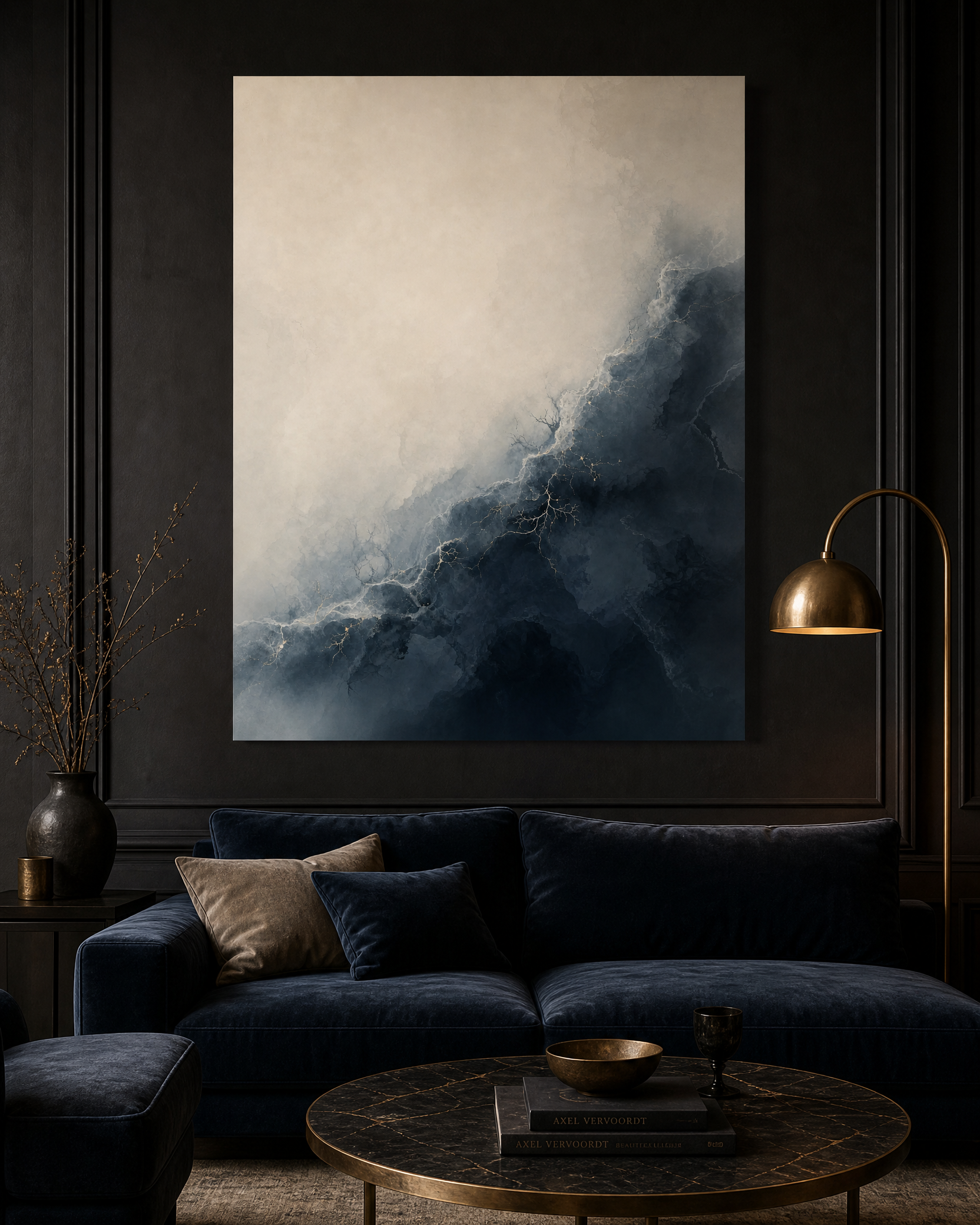 Slate Horizon Ascendant Reach — Navy Storm Canvas